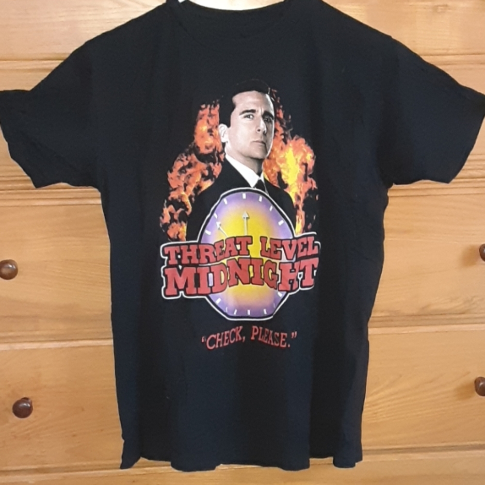the office "threat level midnight" shirt
